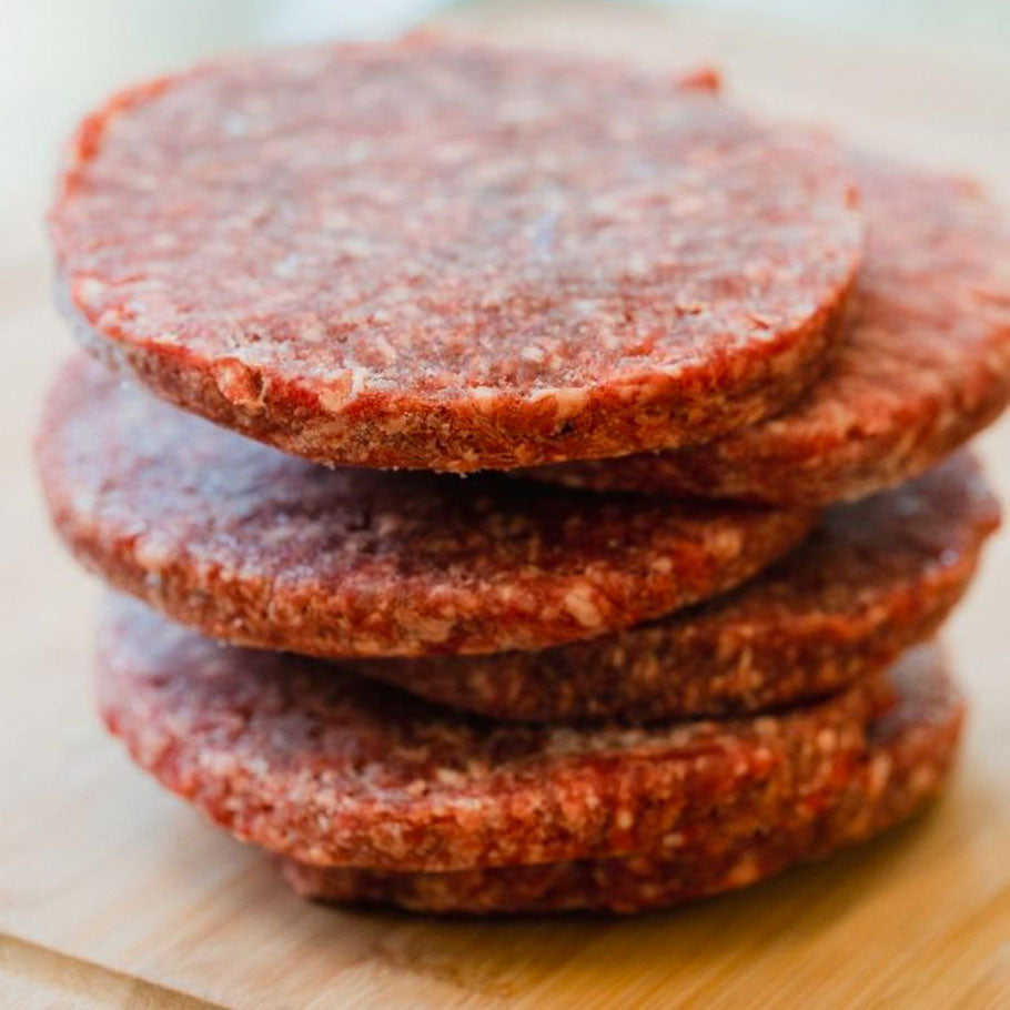 Unger Meats Seasoned All Beef Burgers