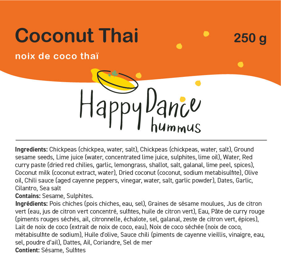 Happy Dance Hummus Frozen or Refrigerated Food