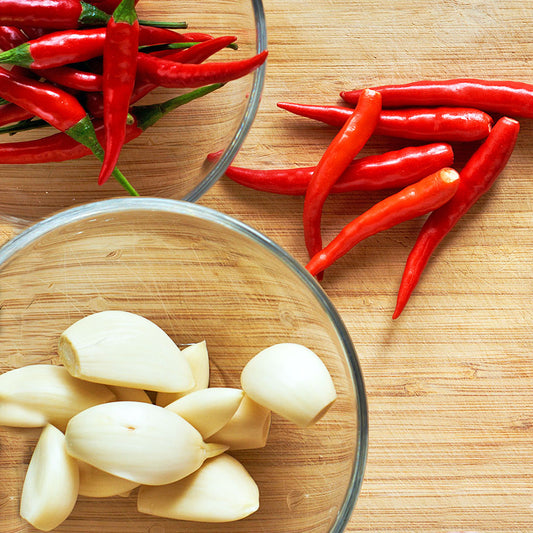 Peperoncino Garlic Pressato Olive Oil Infused Olive Oil