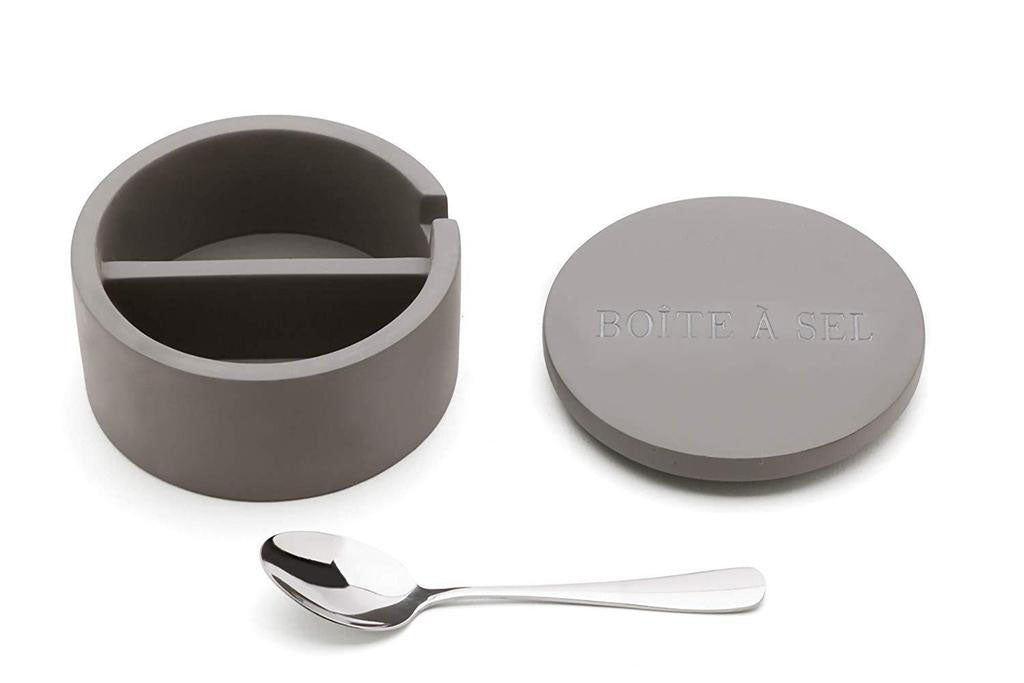 Salt Cellar with Spoon Accessories