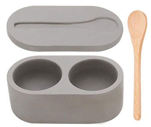 Salt Cellar with Spoon