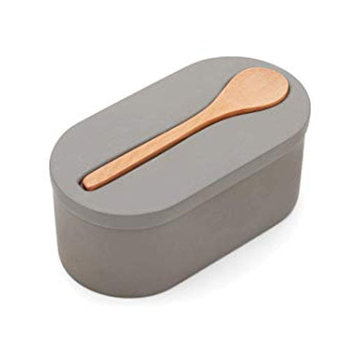 Salt Cellar with Spoon Oblong Accessories
