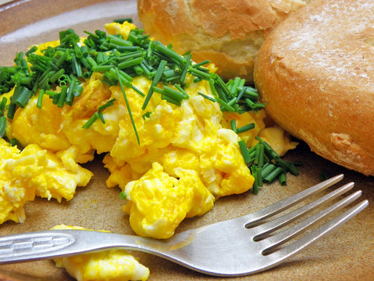 Truffled Soft Scrambled Eggs