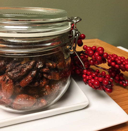 Mustard Candied Nuts