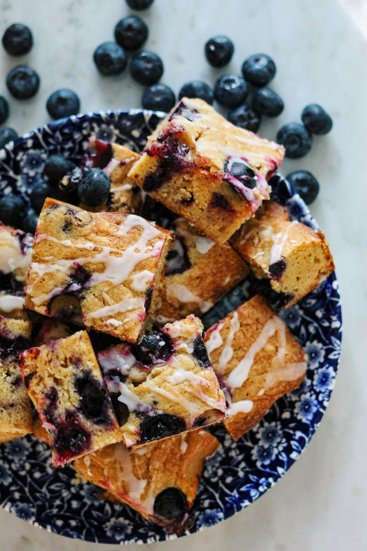 Lemon & Blueberry Biscotti Bites