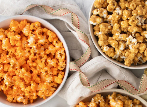 Sweet and Savory Popcorn Duo
