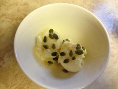 Blood Orange Olive Oil Ice Cream