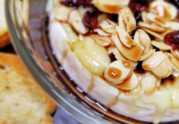 Baked Brie with Fig Balsamic