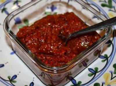Caramelized Onion and Roasted Red Pepper Jam