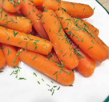 Orange Dill Glazed Carrots