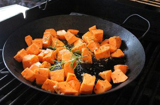 Balsamic Glazed Butternut Squash with Rosemary