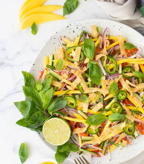 Sweet & Spicy Mango Salad