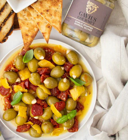 Mediterranean Herb Tapenade & Marinated Olives