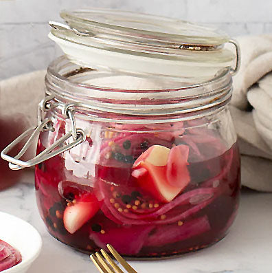 Vinoso Wine Vinegar Pickled Red Onions