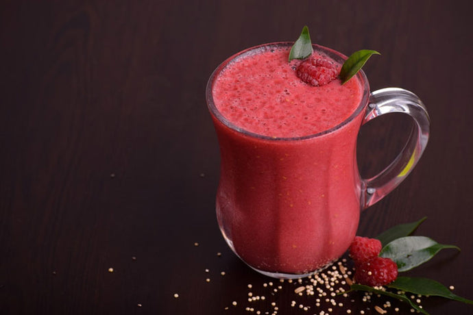 Raspberry Balsamic Smoothie