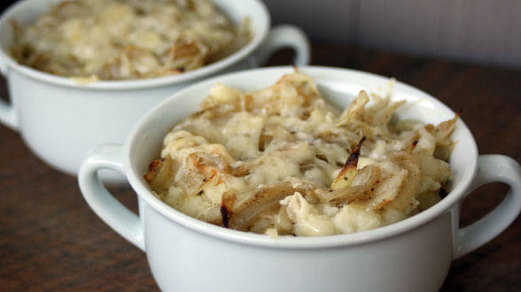 Herb and Sweet Onion Scalloped Potatoes