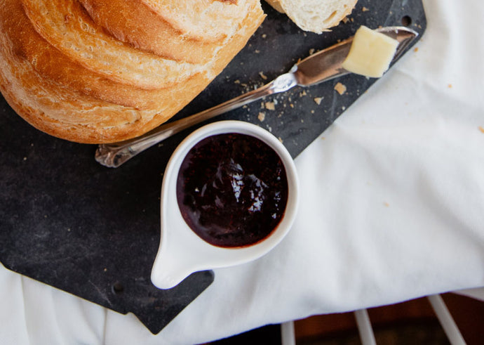 Tangy Blueberry and Smoked Pepper Jam