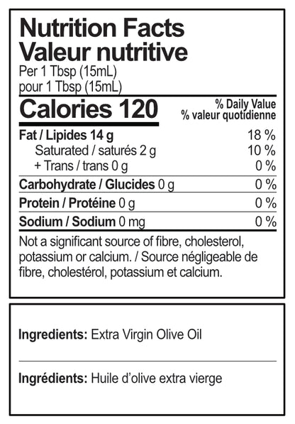 Arbequina Extra Virgin Olive Oil