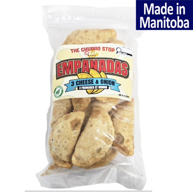 The Churro Stop Empanadas 3 Cheese & Onion Frozen or Refrigerated Food