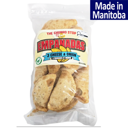 The Churro Stop Empanadas 3 Cheese & Onion Frozen or Refrigerated Food