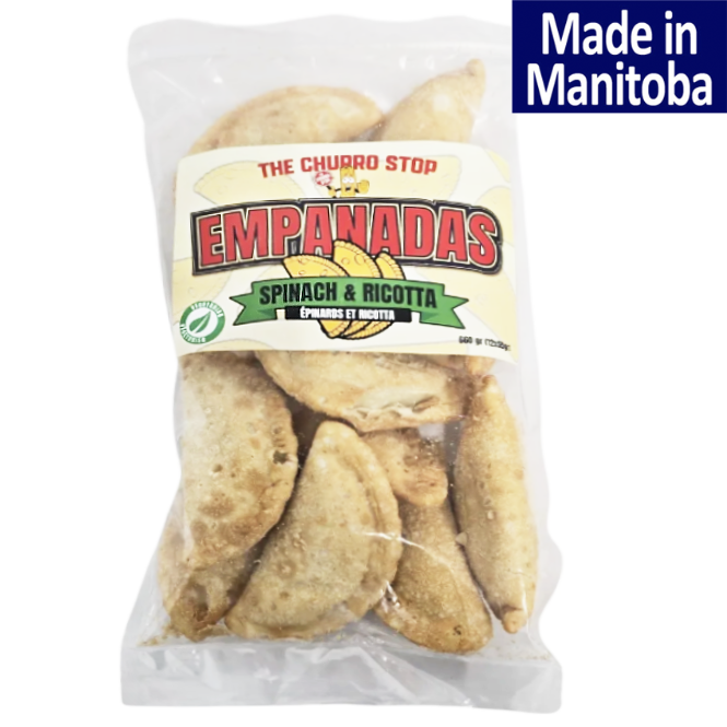 The Churro Stop Empanadas Spinach & Ricotta Frozen or Refrigerated Food