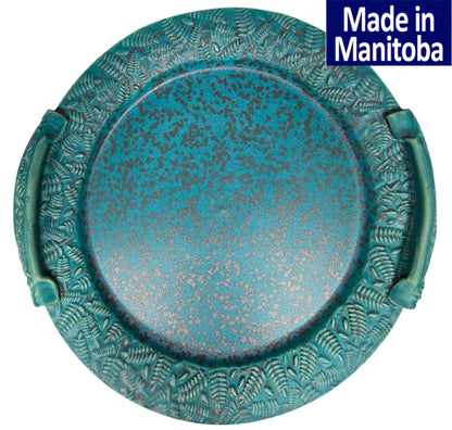 Deb's Claze Serving Plate Blue Accessories