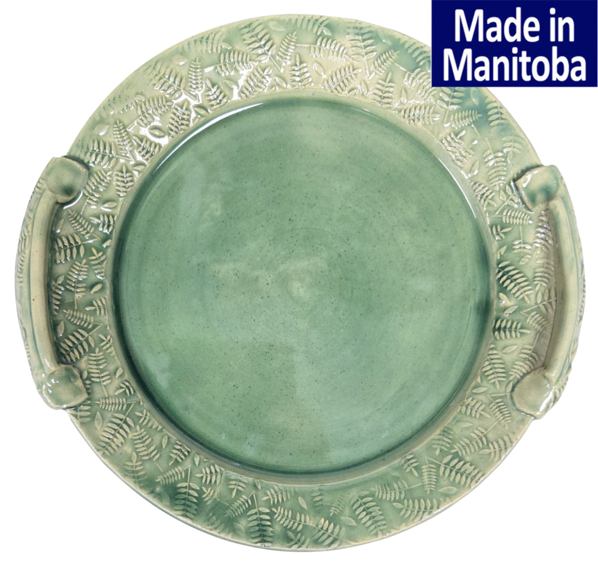 Deb's Claze Serving Plate Light Green Accessories