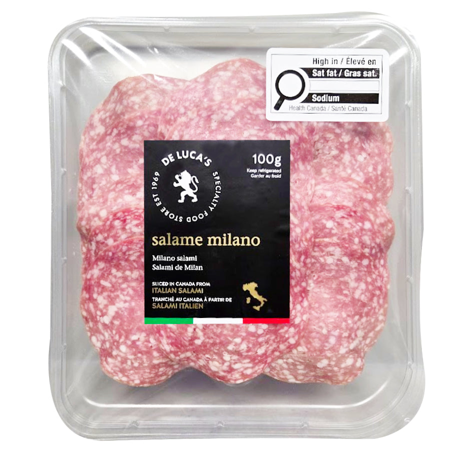 DeLuca’s Milano Salami Frozen or Refrigerated Food