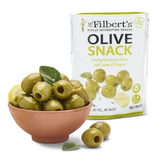 Mr. Filbert's Olive Snack
