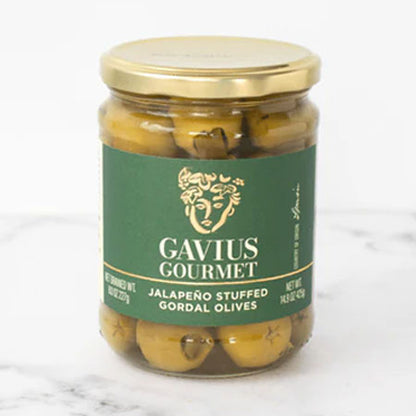 Gavius Queen Olives Jalapeno Stuffed Condiments & Sauces