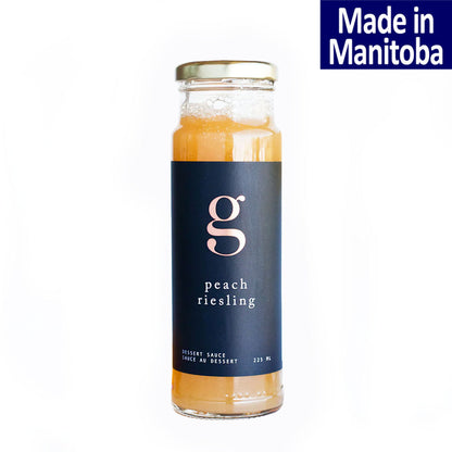 Gourmet Inspirations Dessert Sauces Peach Riesling Dessert Sauce Condiments & Sauces