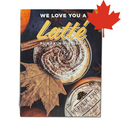 Pepper Tree Hot Drink Mix Pumpkin Latte Spice Pack Other Fine Foods