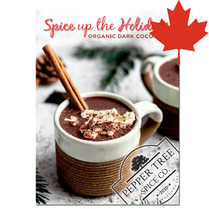 Pepper Tree Hot Drink Mix Organic Dark Cocoa Pack Other Fine Foods