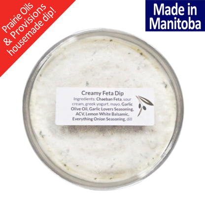 Prairie Oils Creamy Feta Dip Frozen or Refrigerated Food