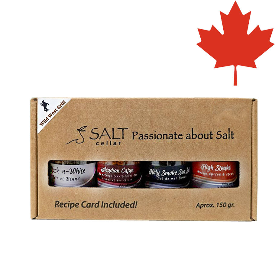 The Salt Cellar Spice Blends - Variety Kit Wild West Grill Meat Rubs & Spices