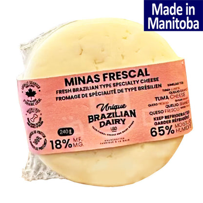 Unique Brazilian Dairy Cheese Minas Frescal