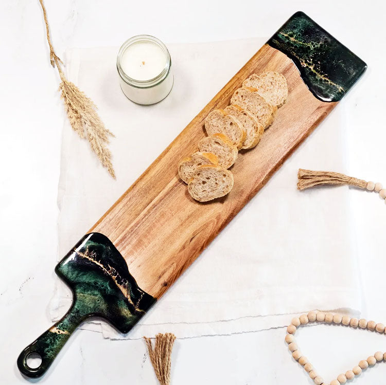 Lynn & Liana Serveware - Baguette Board Jade Accessories