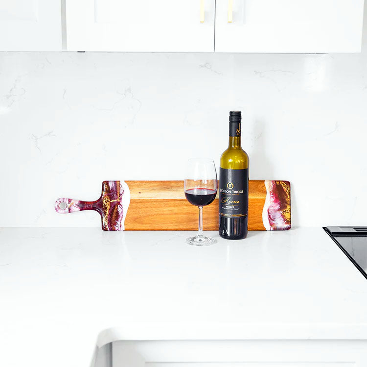Lynn & Liana Serveware - Baguette Board Merlot Accessories