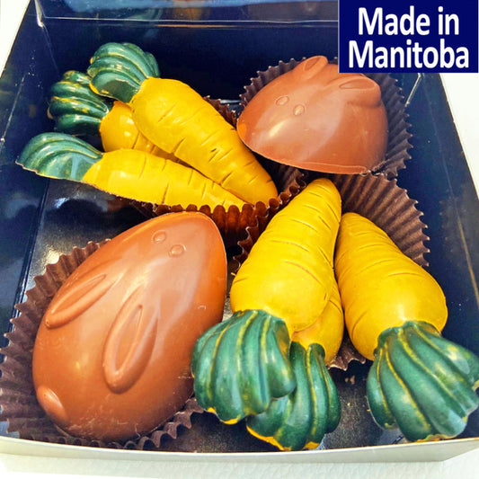 Decadence Chocolates Bunnies & Carrots
