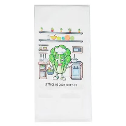 Printed Kitchen Towel - with Puns