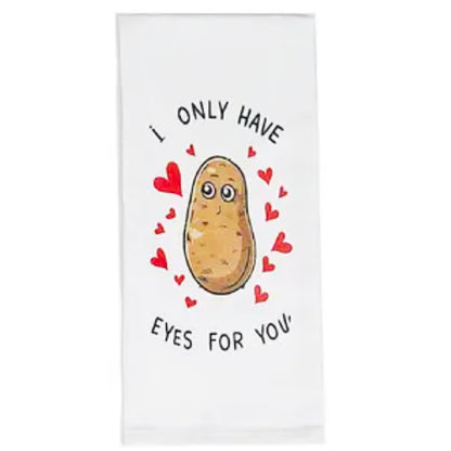 Printed Kitchen Towel - with Puns