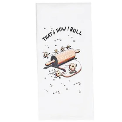Printed Kitchen Towel - with Puns