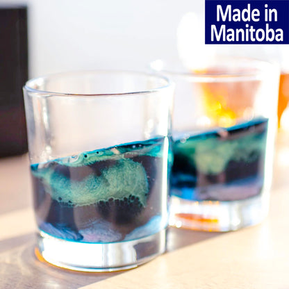 Lynn & Liana Serveware - Resin Coated Whisky Glasses