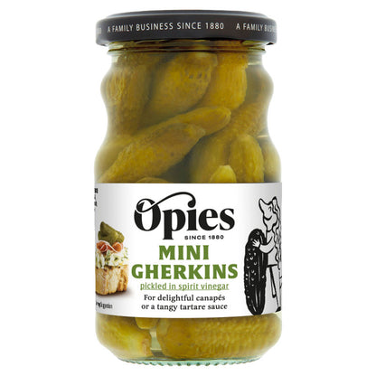 Opies Pickles Cocktail Gherkins Condiments & Sauces