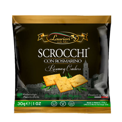 Scrocchi Crackers Rosemary 30g Other Foods