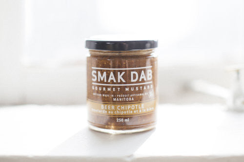 SMAK DAB Gourmet Mustard Beer Chipotle Condiments & Sauces