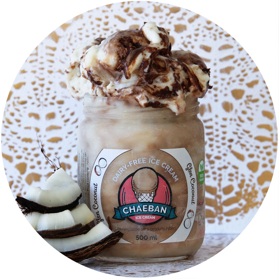Chaeban Ice Cream Glen Coconut – dairy free Frozen or Refrigerated Food