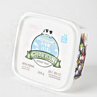 Chaeban Artisan Cheese Firm Feta Frozen or Refrigerated Food