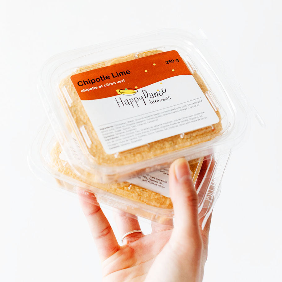 Happy Dance Hummus Chipotle Lime Frozen or Refrigerated Food