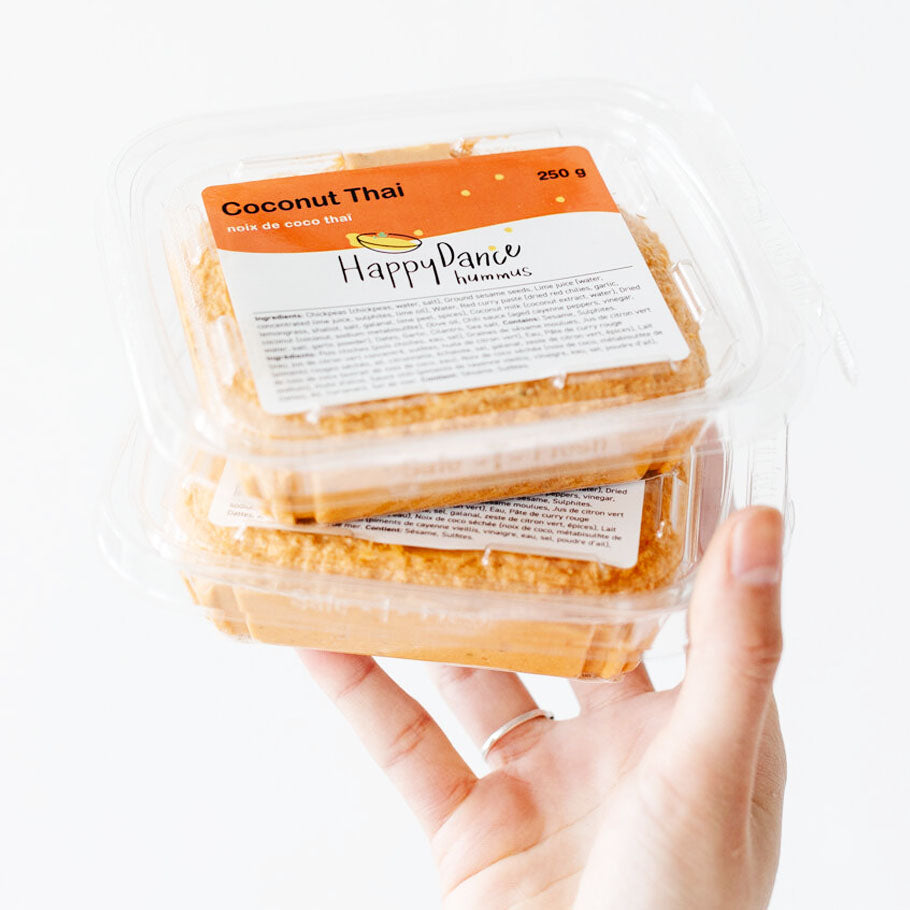 Happy Dance Hummus Coconut Thai Frozen or Refrigerated Food